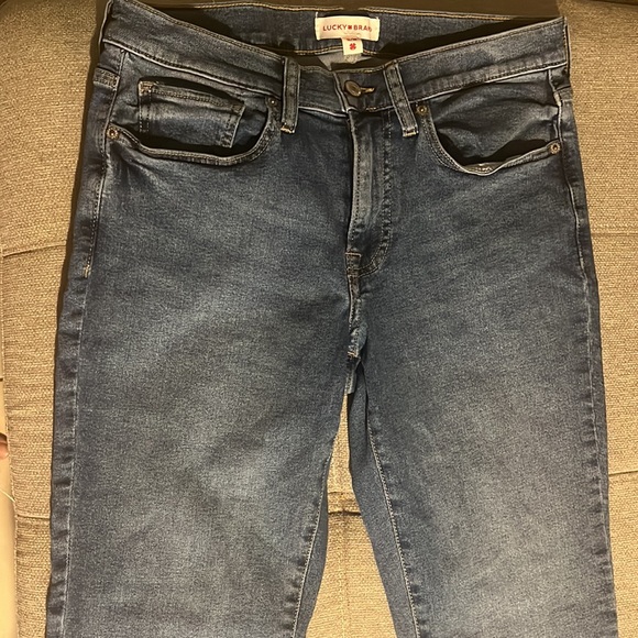 Lucky Brand Sweet Crop Jeans Size 10 - Picture 2 of 3